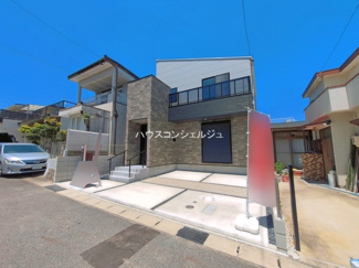 【前面道路含む現地写真】 | 名古屋市名東区猪子石１丁目1317【仲介手数料無料】新築一戸建て　1号棟