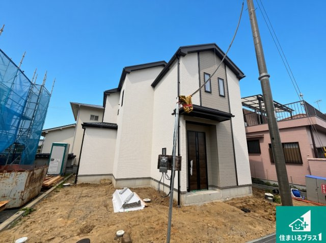 明石市魚住町西岡　新築一戸建ての外観|現在建築中！落ち着いた街並みで新生活を始めることが出来そう！周辺の物件も併せてご紹介させて頂きます！