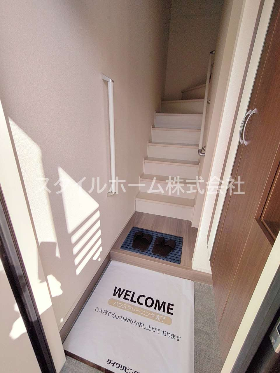 ミエル　ブランの玄関