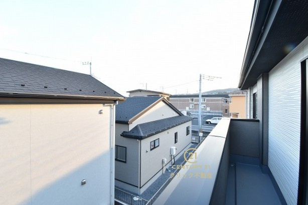 ケイアイフィット　日立市東大沼町　11期 　3のバルコニー|お部屋から出られるバルコニーです。ちょっと気分転換に外の景色を眺めて深呼吸もいいですね。