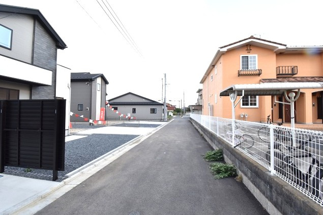 ケイアイフィット　日立市東大沼町　11期 　3の前面道路含む現地写真|現地撮影（2026年8月）