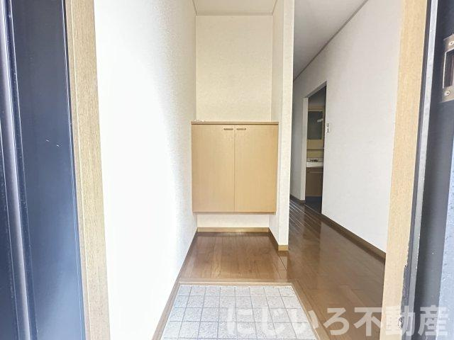 グローバルハイツAの玄関