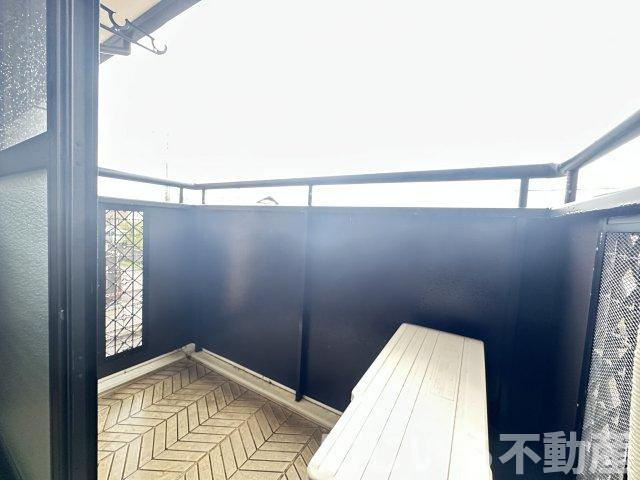 グローバルハイツAのバルコニー