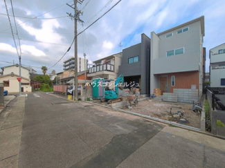 【前面道路含む現地写真】 | 名古屋市北区清水３丁目8-23【仲介手数料無料】新築一戸建て　2号棟