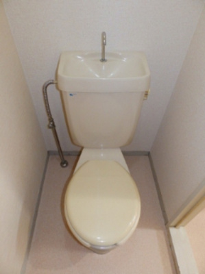 【トイレ】 | パークサイド吉敷　D棟 | 反転間取り別部屋写真です。