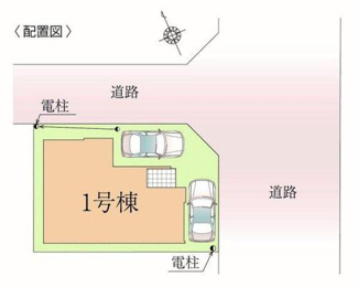 【区画図】 | 越谷市宮本町５丁目新築戸建て