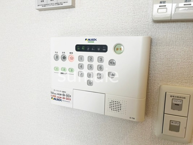 メゾン・アサヒのセキュリティ|セキュリティー搭載！