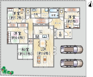 【間取り】 | 向陽台3丁目