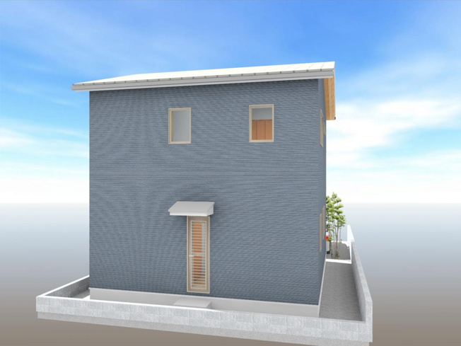 【外観パース】 | 高知市瀬戸南町１丁目 /2区画 | 西区画