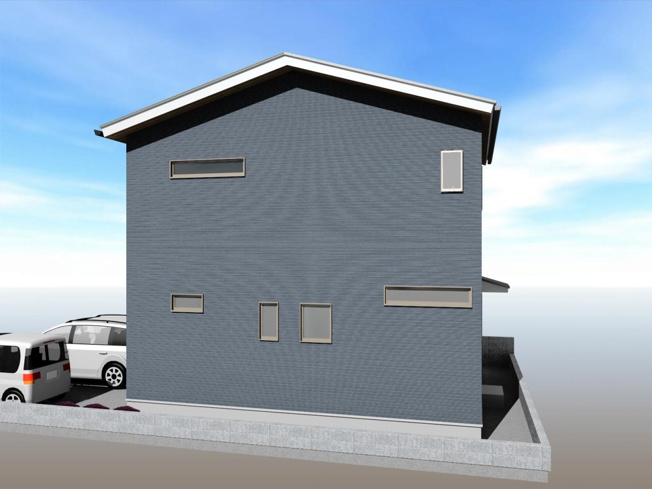 【外観パース】 | 高知市瀬戸南町１丁目 /2区画 | 西区画