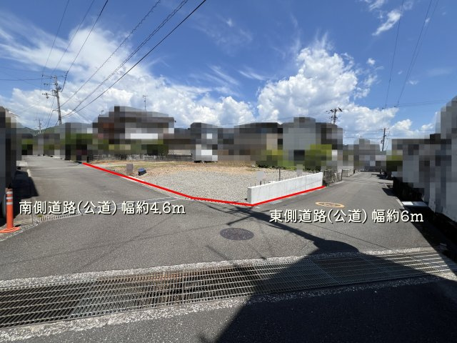 【前面道路含む現地写真】 | 高知市瀬戸南町１丁目 /2区画