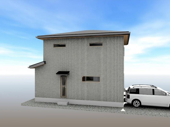 【外観パース】 | 高知市瀬戸南町１丁目 /2区画 | 東区画