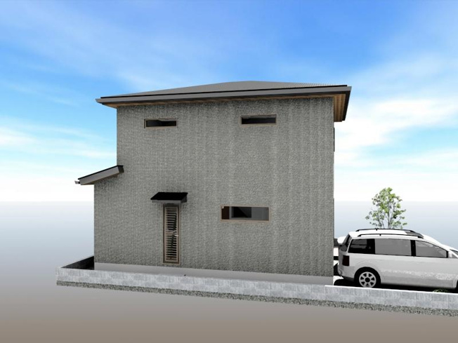 【外観パース】 | 高知市瀬戸南町１丁目 /2区画 | 東区画