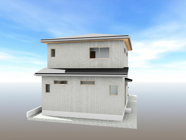 【外観パース】 | 高知市瀬戸南町１丁目 /2区画 | 東区画