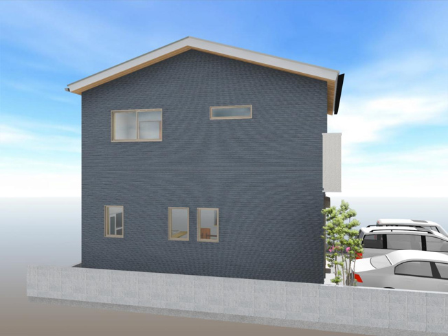 【外観パース】 | 高知市瀬戸南町１丁目 /2区画 | 西区画