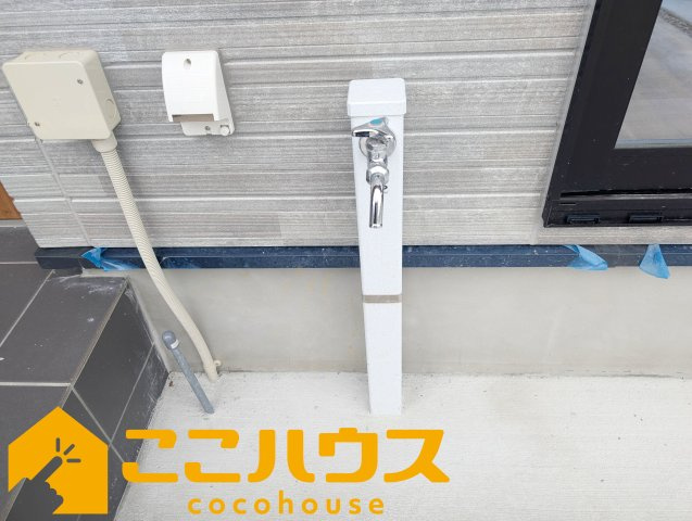 沖縄市登川　新築戸建て　全5棟　3号棟の設備|立水栓