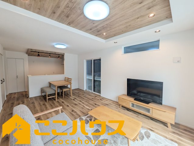 沖縄市登川　新築戸建て　全5棟　3号棟のキッチン|LDK18.31帖