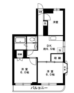 【間取り】 | サンフラワー池上 | 間取りです。