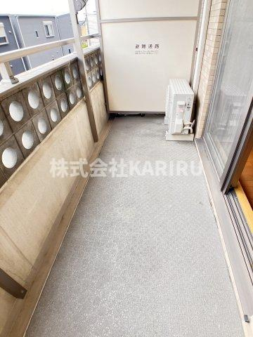 レクシア鶴見のバルコニー