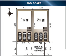 仲介手〇料不要　クレイドルガーデン合志市須屋第19【西合志南小・西合志南中】の区画図
