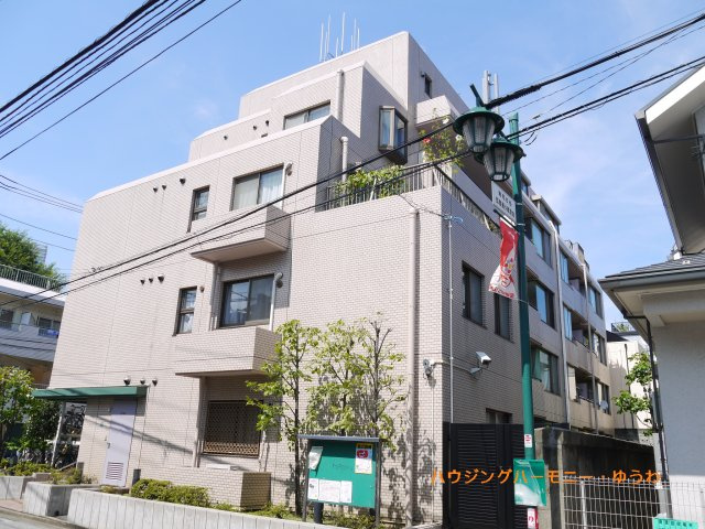 【外観】 | ランドステージ雑司が谷 | モダンでスタイリッシュな印象を与えるグレーを基調とした外観。