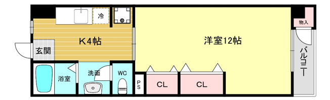 【間取り】 | エスペランスモンドⅡ