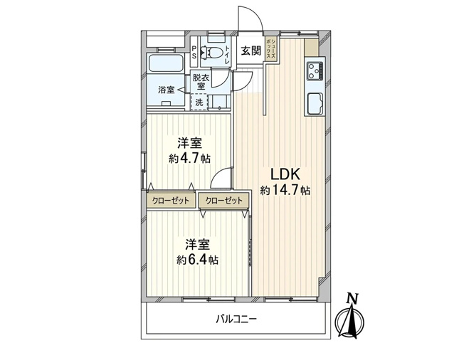 【間取り】 | 北野マンション
