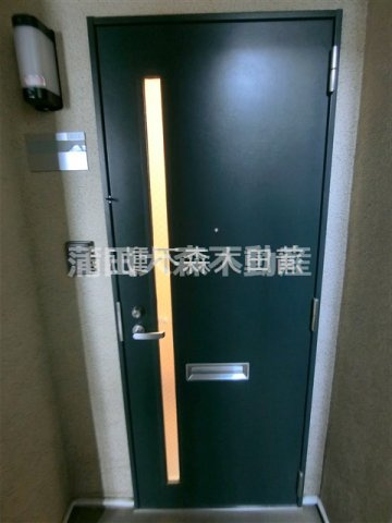 ガーデンコート多摩川の玄関