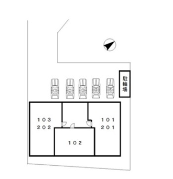 ガーデンコート多摩川の区画図|区画図