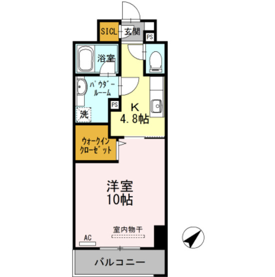 アルカーサル大道の間取り