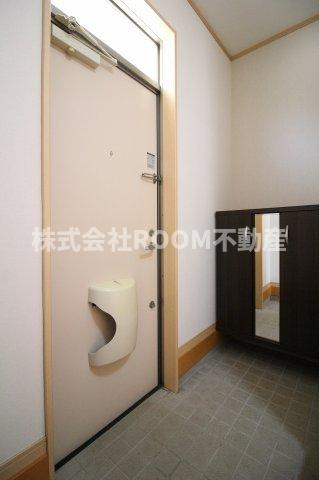 みそら稗田の玄関|落ち着いた玄関です