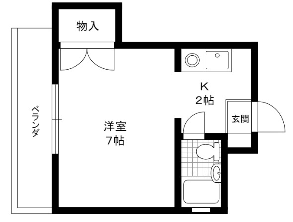 藤井ハイツの間取り