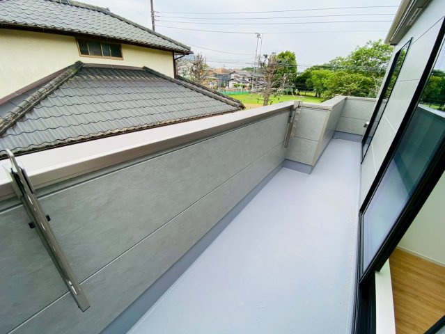 富里市日吉台Ⅵ　新築戸建のバルコニー