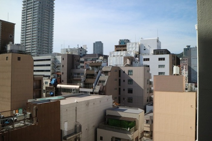 神戸Harborside　萬利Residenceのバルコニー