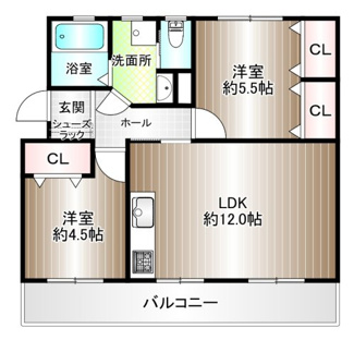 【間取り】 | 虹ヶ丘団地 | 2025年11月末新規内装リフォーム完成