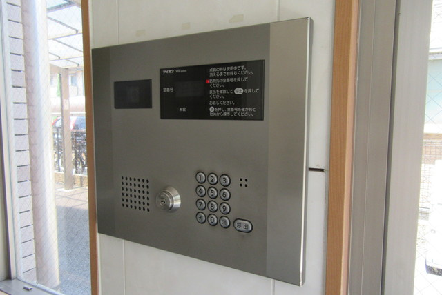 ラウンド・Ｍのセキュリティ|安心のオートロック完備です♪