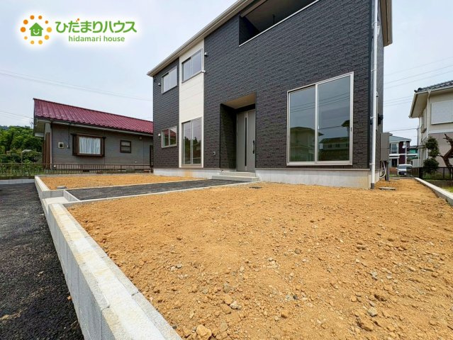 北茨城市中郷町日棚第1　新築戸建の庭|お庭付物件になります！お庭遊びや、プールなどお子様も大喜び(^^)