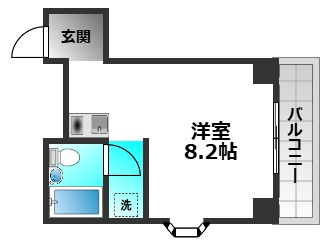 ティアラコート津雲台の間取り