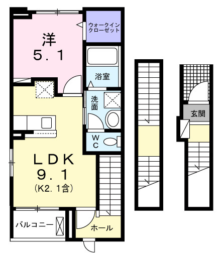 【間取り】 | ブリュームⅡ