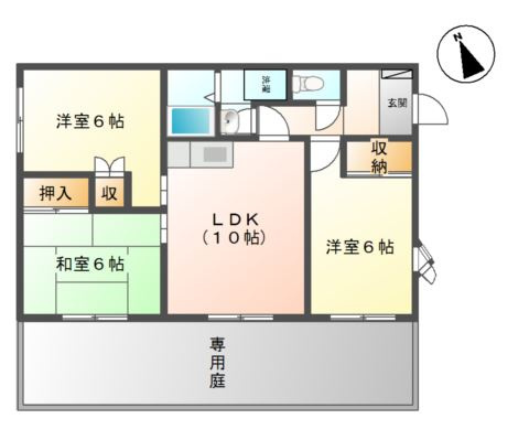 国見ケ丘貸家