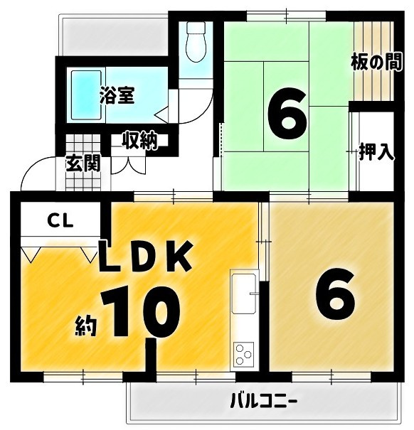 鳥羽街道団地F棟