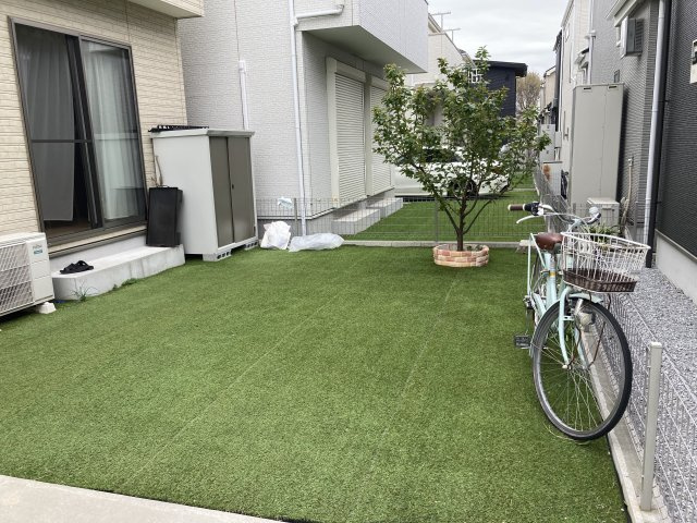 野田市岩名1丁目　中古戸建ての庭