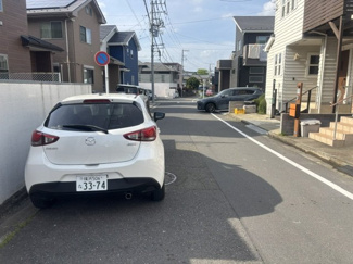 【前面道路含む現地写真】 | 藤沢市善行坂　新築分譲住宅　全2棟 /今回販売1棟 | 前面道路