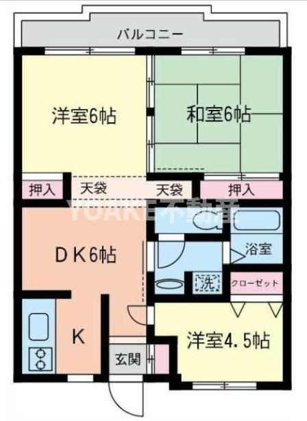 エーデルハイムの間取り