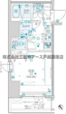 【間取り】 | クレイシア五反田駅前