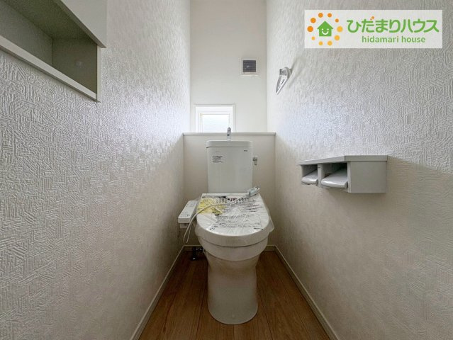 日立市川尻町第7　新築戸建　1号棟のトイレ|1・2階にトイレあり。階段を降りなくてもいいので、高齢者の方も優しい☆彡