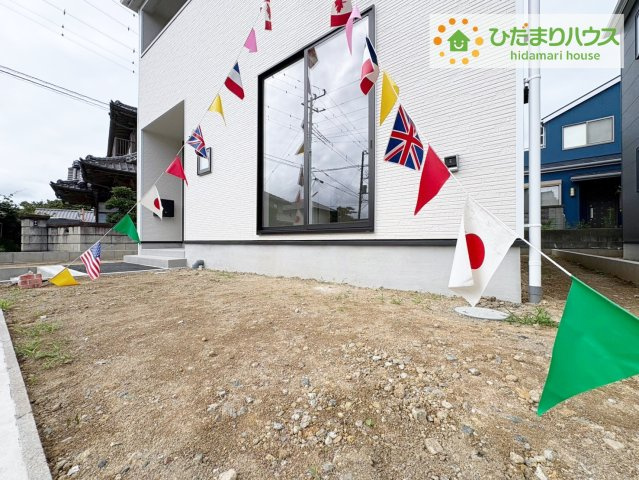 日立市川尻町第7　新築戸建　1号棟の庭|是非一度、ご家族そろってご内覧ください♪