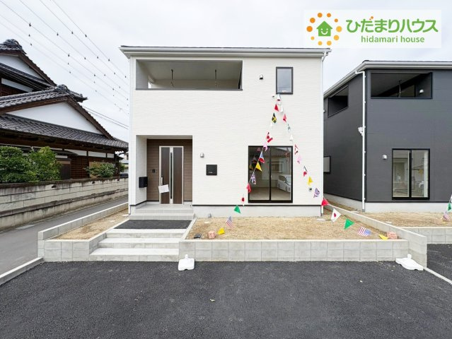 日立市川尻町第7　新築戸建　1号棟の外観|平日・夜間もご案内可能(^^♪お気軽にお問い合わせくださいませ!(^^)!