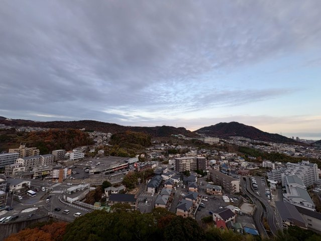 グレーシィ須磨アルテピアⅢ番街2期棟の展望|開放感のある景色が一望できます