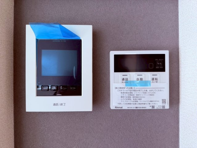 【防犯設備】 | 練馬区関町南３丁目　新築戸建て | 来訪者の顔を映像で確認でき、防犯面にも配慮された安心の設備
